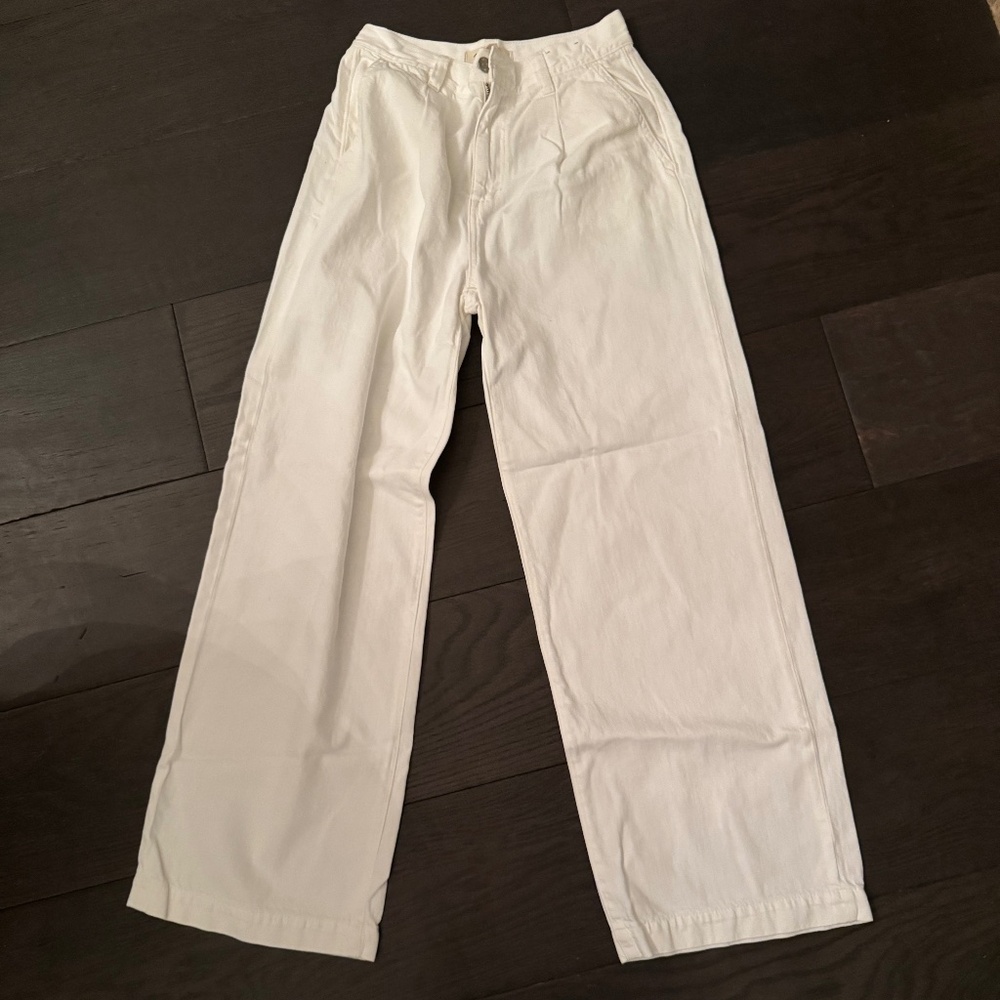 white jeans